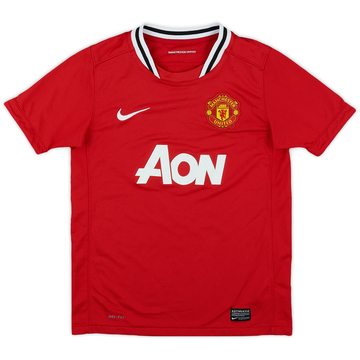 2011-12 Manchester United Home Shirt - 6/10 - (M.Boys)