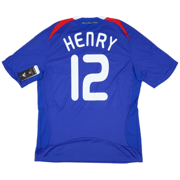 2007-08 France Home Shirt Henry #12 (L)