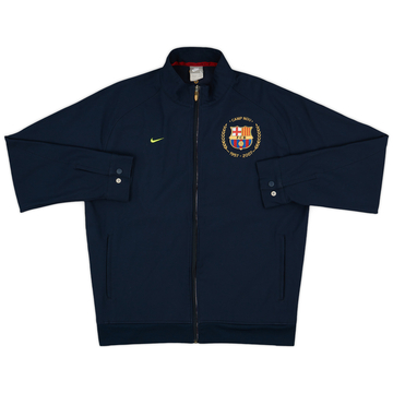 2007-08 Barcelona Nike Track Jacket - 8/10 - (L)