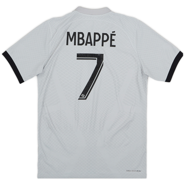 2022-23 Paris Saint-Germain Authentic Away Shirt Mbappe #7 - 9/10 - (S)