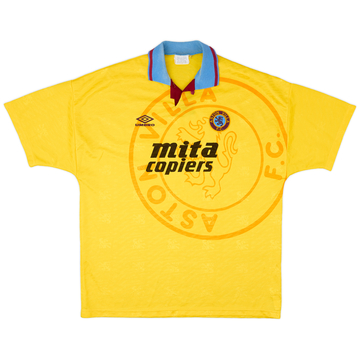 1991-93 Aston Villa Third Shirt - 8/10 - (XL)