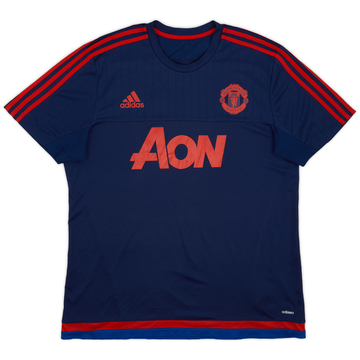 2015-16 Manchester United adidas Training Shirt - 8/10 - (XL)