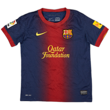 2012-13 Barcelona Home Shirt - 7/10 - (S.Boys)