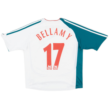 2006-07 Liverpool Third Shirt Bellamy #17 - 8/10 - (M.Boys)