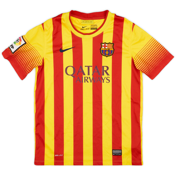 2013-15 Barcelona Away Shirt - 8/10 - (L.Boys)