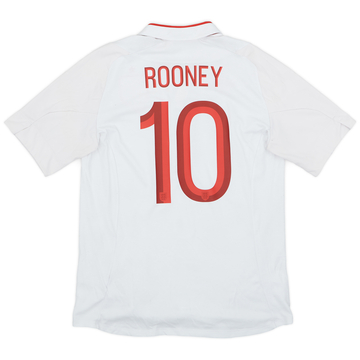 2012-13 England Home Shirt Rooney #10 - 7/10 - (L)