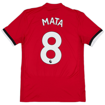 2017-18 Manchester United Home Shirt Mata #8 - 9/10 - (XS)