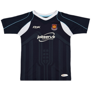 2006-07 West Ham Away Shirt - 7/10 - (L.Boys)