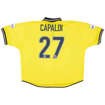 2001-02 Birmingham Match Issue Away Shirt Capaldi #27