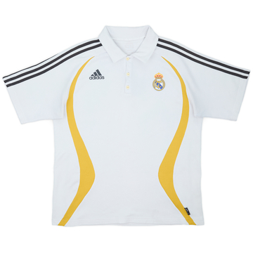 2006-07 Real Madrid adidas Polo Shirt - 7/10 - (XL)