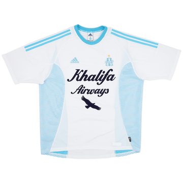 2002-03 Olympique Marseille Home Shirt - 6/10 - (XL)