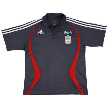 2006-07 Liverpool adidas Polo Shirt - 8/10 - (L/XL)