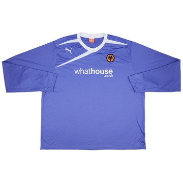 2013-14 Wolves Away L/S Shirt - 8/10 - (6XL)