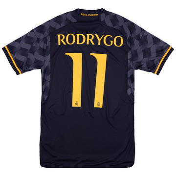 2023-24 Real Madrid Away Shirt Rodrygo #11 (S)
