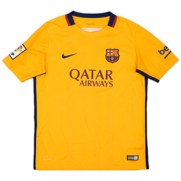 2015-16 Barcelona Away Shirt - 9/10 - (XL.Boys)