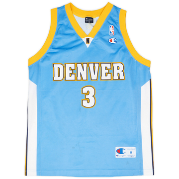 2006-08 Denver Nuggets Iverson #3 Champion Away Jersey - 7/10 - (M)