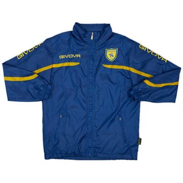 2018-19 Chievo Verona Givova Hooded Rain Jacket - 9/10 - (M)
