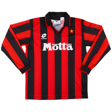 1993-94 AC Milan Home Shirt - 9/10 - (XXL.Boys)