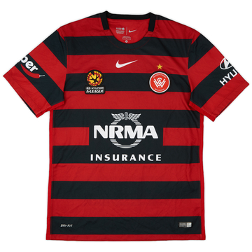 2015-16 Western Sydney Wanderers Home Shirt - 9/10 - (M)