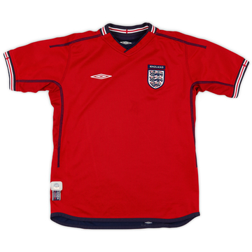 2002-04 England Away Shirt - 8/10 - (S.Boys)