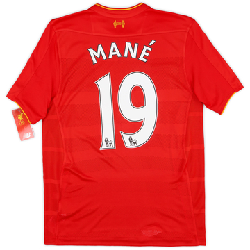 2016-17 Liverpool Home Shirt Mane #19 (S)
