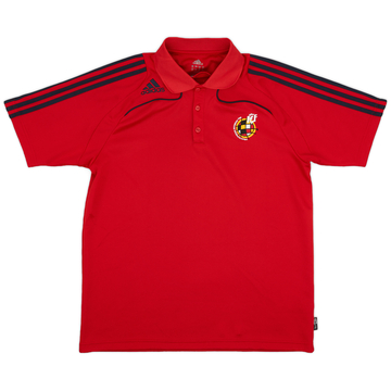 2008-09 Spain adidas Polo Shirt - 9/10 - (L)