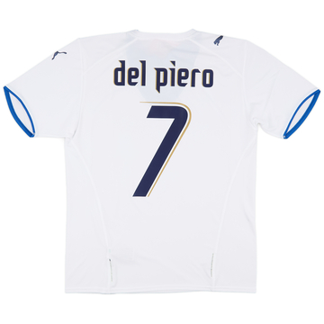 2006 Italy Away Shirt Del Piero #7 (M)