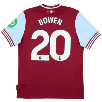 2024-25 West Ham Home Shirt Bowen #20