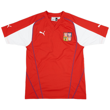 2004-05 Czech Republic Basic Home Shirt - 9/10 - (M)