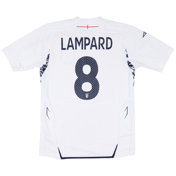 2007-09 England Home Shirt Lampard #8 - 9/10 - (S)