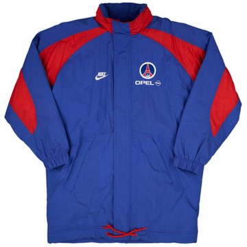 1995-96 Paris Saint-Germain Nike Padded Bench Coat - 8/10 - (L)