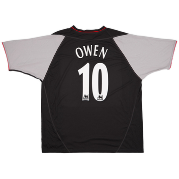 2002-04 Liverpool Away Shirt Owen #10 (XL)