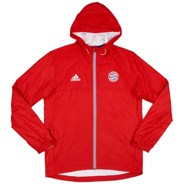2013-14 Bayern Munich adidas Hooded Track Jacket - 7/10 - (L)