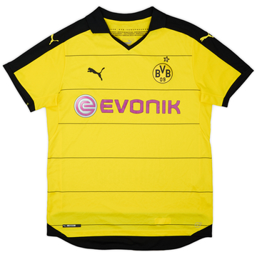 2015-16 Borussia Dortmund Home Shirt - 5/10 - (L)