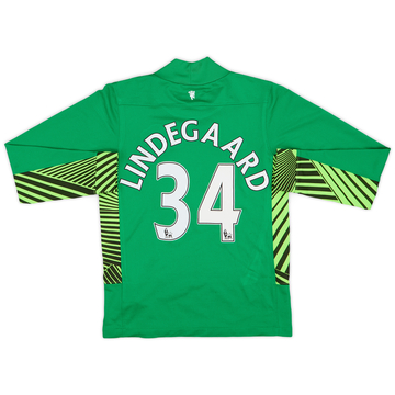 2012-13 Manchester United GK Shirt Lindegaard #34 - 6/10 - (S.Boys)