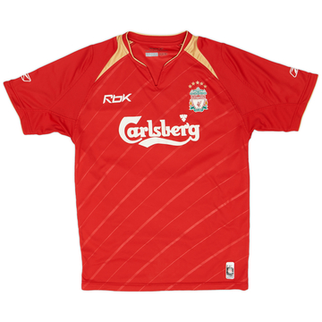 2005-06 Liverpool CL Home Shirt - 7/10 - (XS)