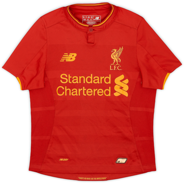 2016-17 Liverpool Home Shirt - 8/10 - (S.Boys)
