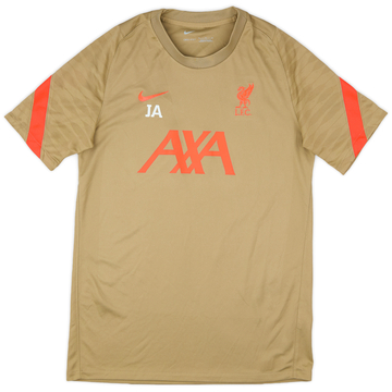 2021-22 Liverpool Staff Issue Nike Training Shirt 'JA' - 9/10 - (M)