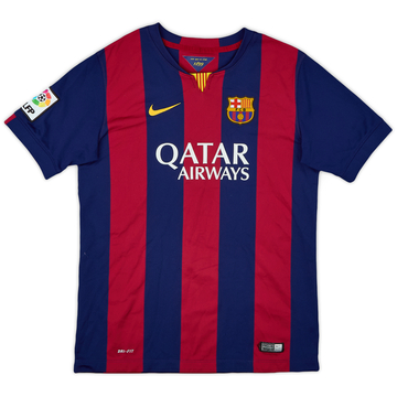 2014-15 Barcelona Home Shirt - 7/10 - (XL.Boys)