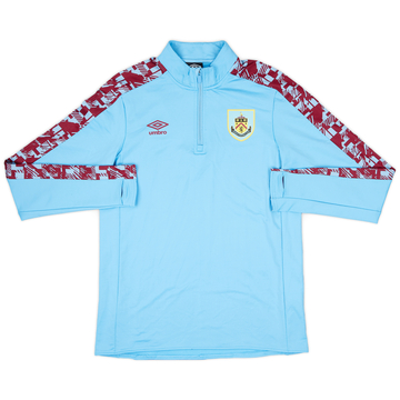 2020-21 Burnley Umbro 1/4 Zip Drill Top - 8/10 - (M)