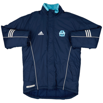 1999-00 Olympique Marseille adidas Padded Bench Coat - 9/10 - (M/L)