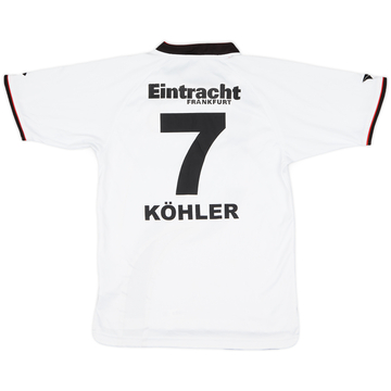 2008-11 Eintracht Frankfurt Signed Away Shirt Kohler #7 - 8/10 - (XS)