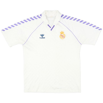 1986-88 Real Madrid Home Shirt - 8/10 - (L)