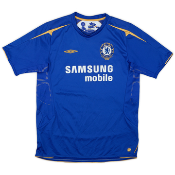 2005-06 Chelsea Centenary Home Shirt - 8/10 - (XL.Boys)