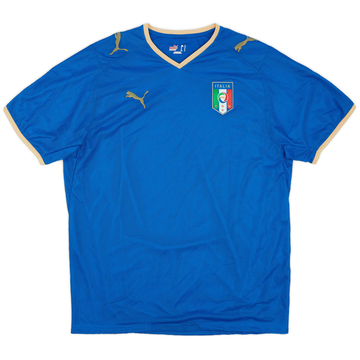 2007-08 Italy Home Shirt - 8/10 - (L)