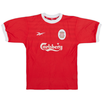 1998-00 Liverpool Home Shirt - 8/10 - (M.Boys)