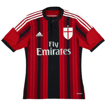 2014-15 AC Milan Home Shirt - 4/10 - (S)