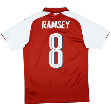 2017-18 Arsenal Home Shirt Ramsey #8 - 8/10 - (S)