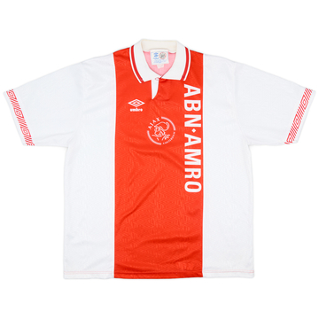 1991-93 Ajax Home Shirt - 8/10 - (XL)