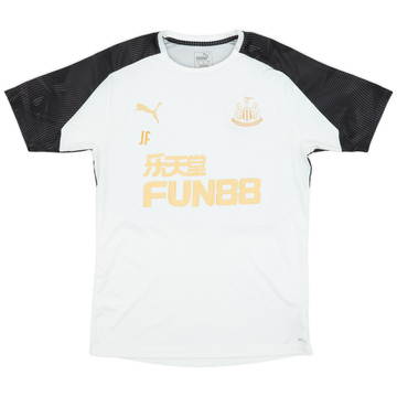 2018-19 Newcastle Staff Issue Puma Training Shirt 'JF' - 9/10 - (M)